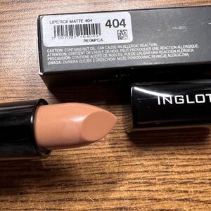 NWT Inglot Matte Lipstick 404 - Nude Brown